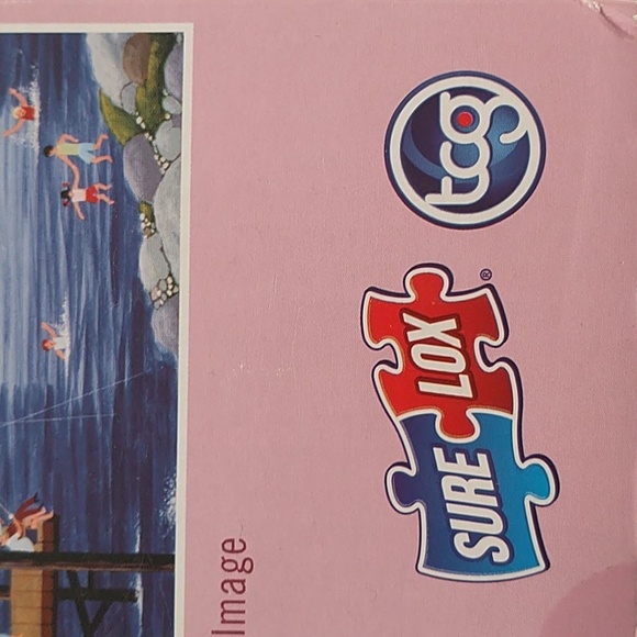 TCG Artist Series 1000 Piece Puzzle " Sunday at the Covered Bridge" - Picture 9 of 10